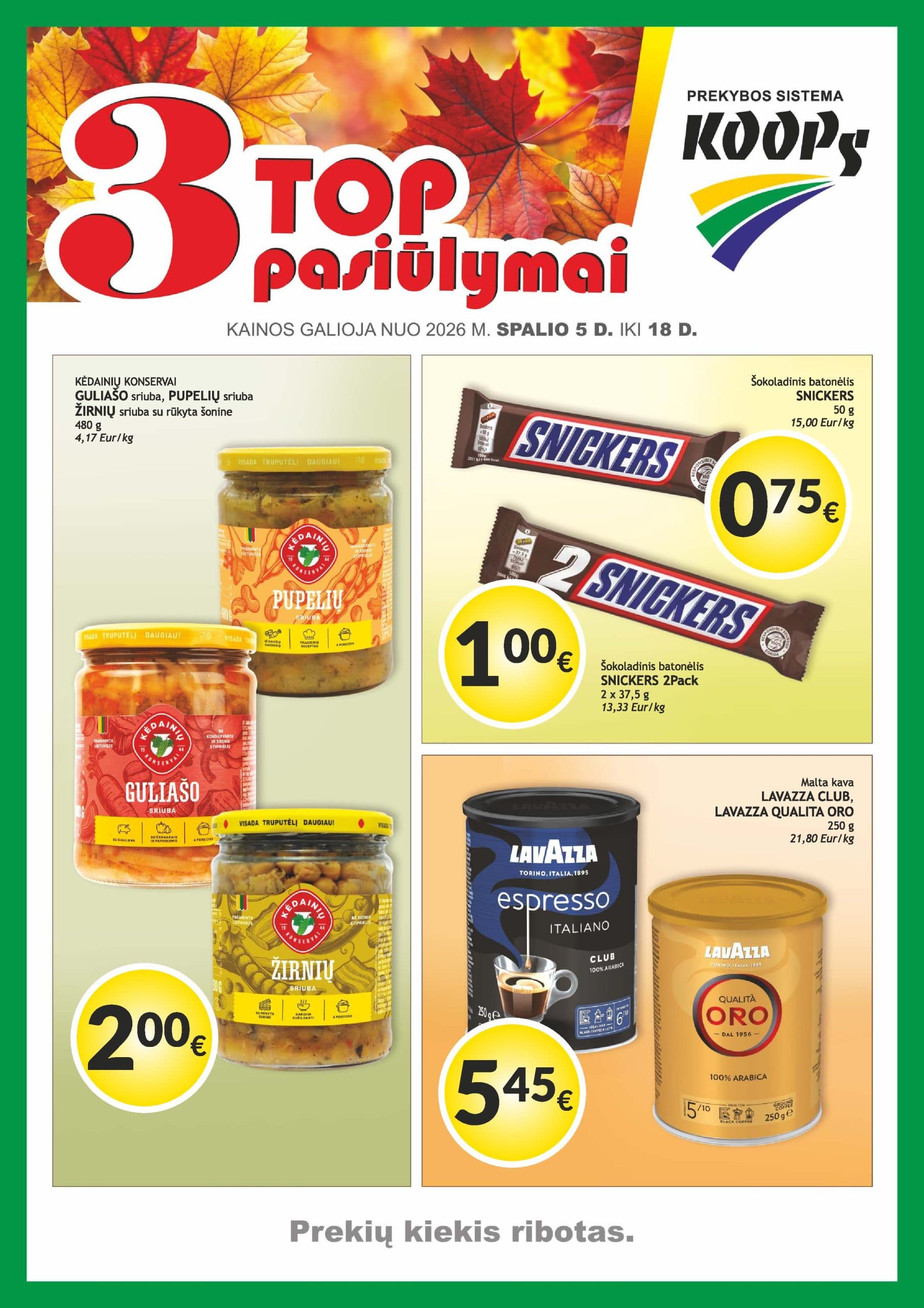TOP 3 spalis, 1 puslapis iš 1
